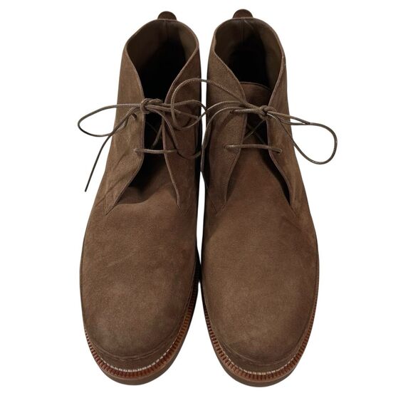 Loro Piana NEW Men's Suede Walk Ankle Chukka Boots Brown 40.5 Authentic Luxury - Picture 2 of 16